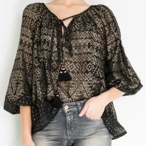 ***ISO*** Mes Demoiselles Byblos blouse in black
